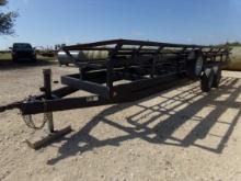Like New 24 Ft Inline Hay Trailer