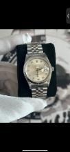 USED ROLEX 36 MM COMES W/FACTORY DIAMONDS IN LIKE NEW CONDITION COMES WITH BOX & APPRAISAL