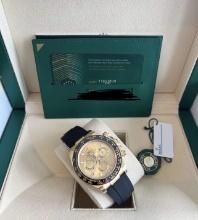 NEW ROLEX 'CHAMPAGNE DIAL' DAYTONA 116518LN 40MM ON OYSTERFLEX BAND COMES WITH BOX, PAPERS, & APPRAI