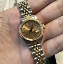 Ladies 26mm Two-Tone Rolex Datejust Comes with Box, Papers, & Appraisal