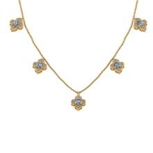 5.99 Ctw VS/SI1 Diamond 14K Yellow Gold Yard Necklace