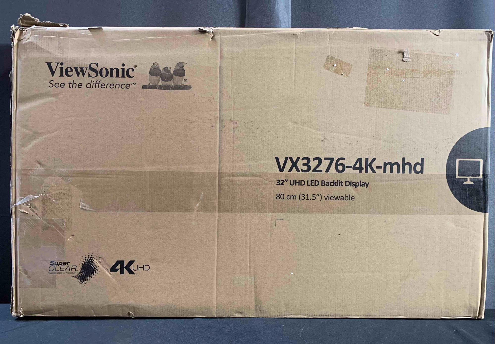 Viewsonic VX3276-4K-MHD 32" 4K UHD Monitor