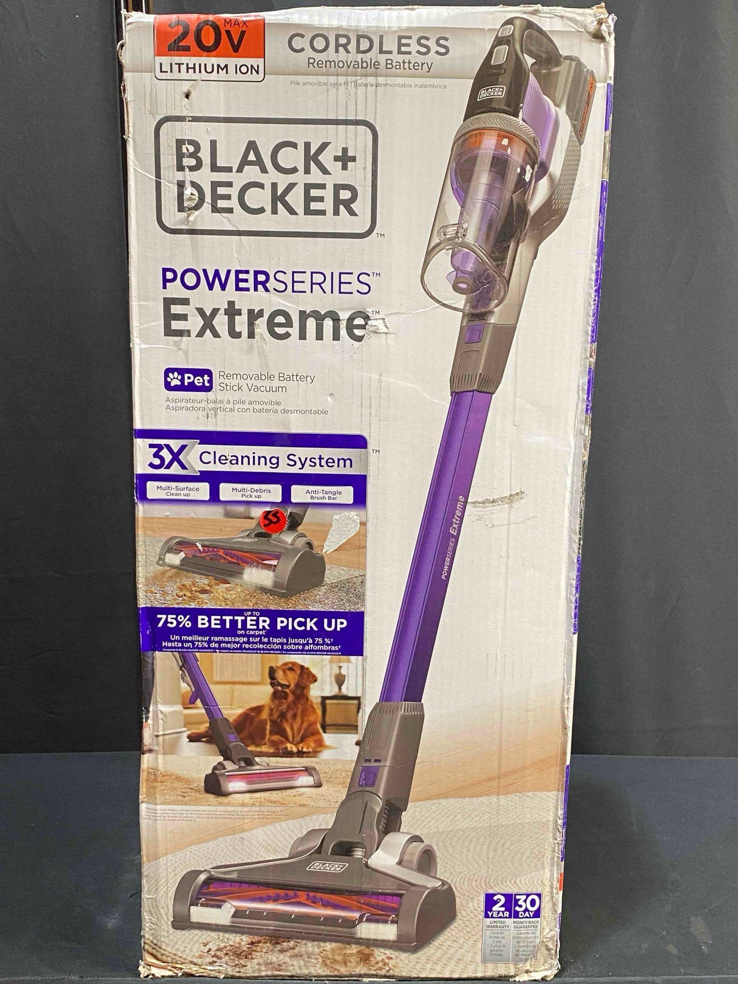 BLACK+DECKER Powerseries Extreme Cordless Stick Vacuum Cleaner for Pets
