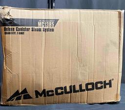 McCulloch Deluxe Canister Deep Clean Multi-Floor Steam Cleaner System