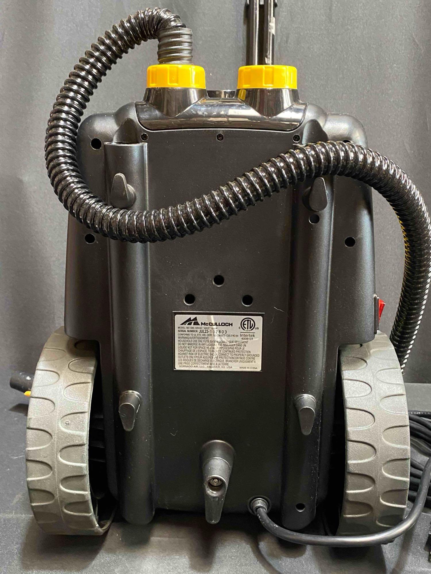 McCulloch Deluxe Canister Deep Clean Multi-Floor Steam Cleaner System