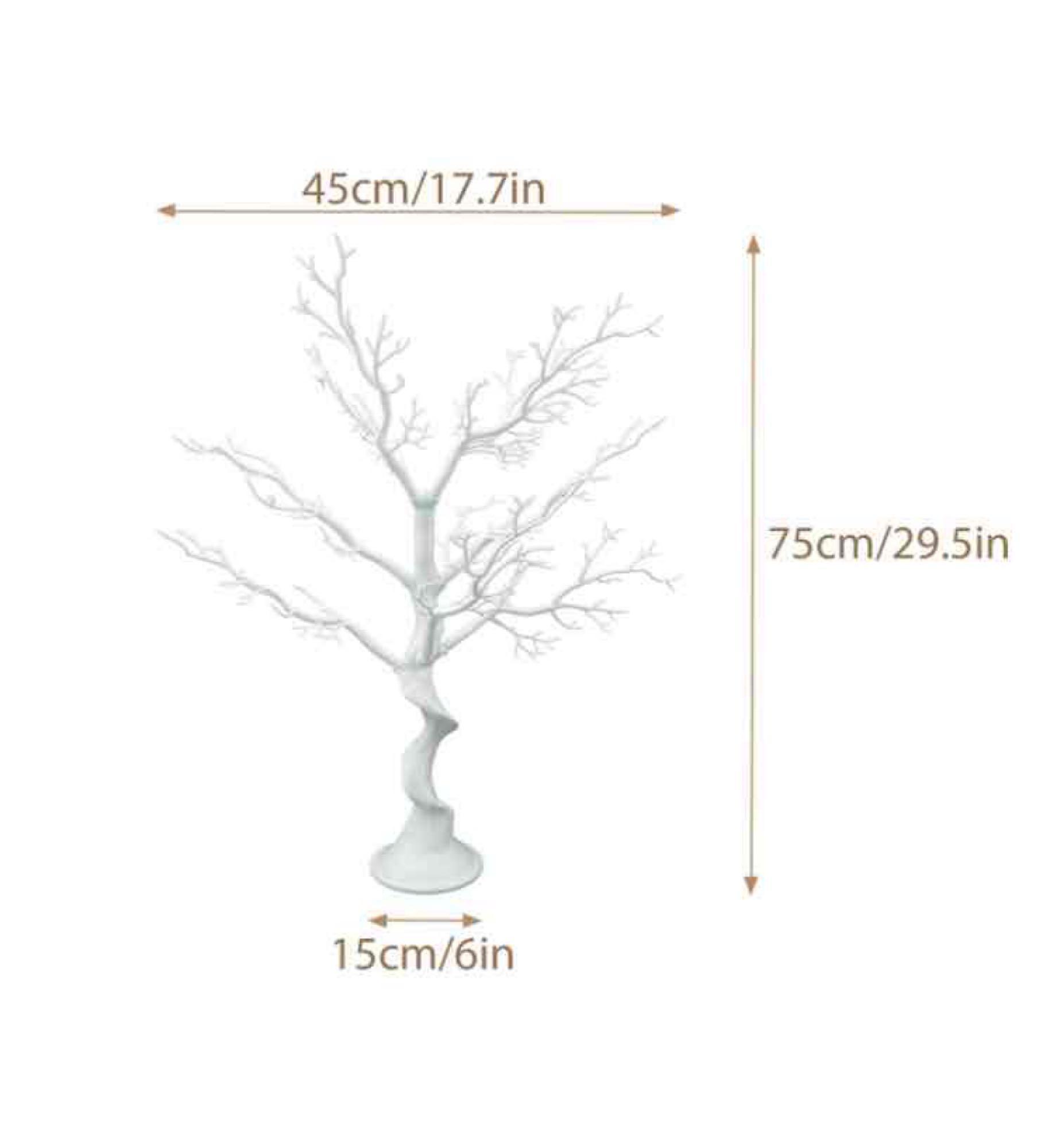 Sziqiqi Resin Artificial Trees for Centerpiece