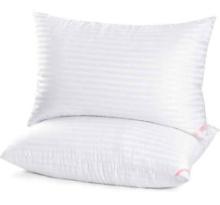 EIUE Hotel Collection Bed Pillows for Sleeping 2 Pack Queen Size