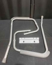 MEDLINE Foldable Toilet Safety Rail