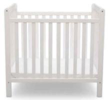 Delta Children Classic Mini Crib with 2.75-inch Mattress - Convertible to Twin Bed