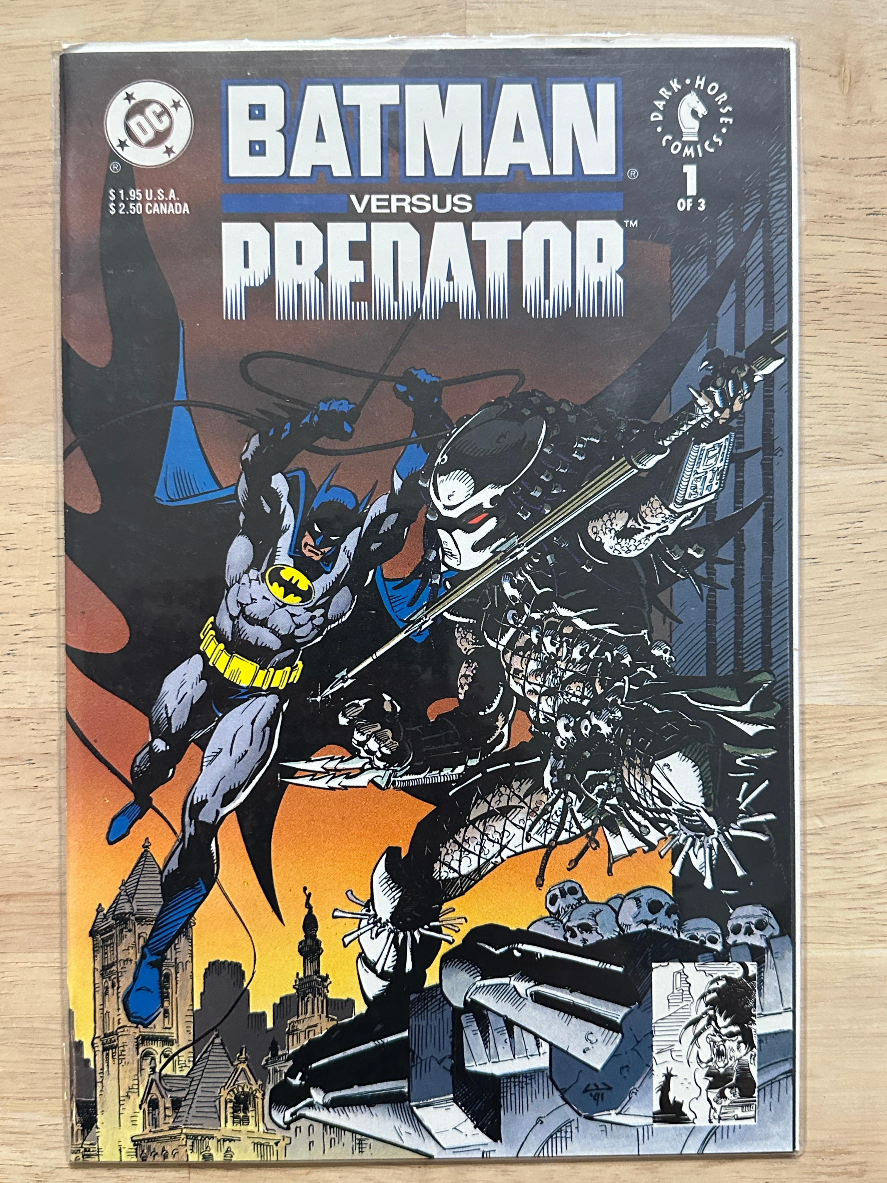 (5) Collection of Dark Horse-DC Batman versus Predator Comics