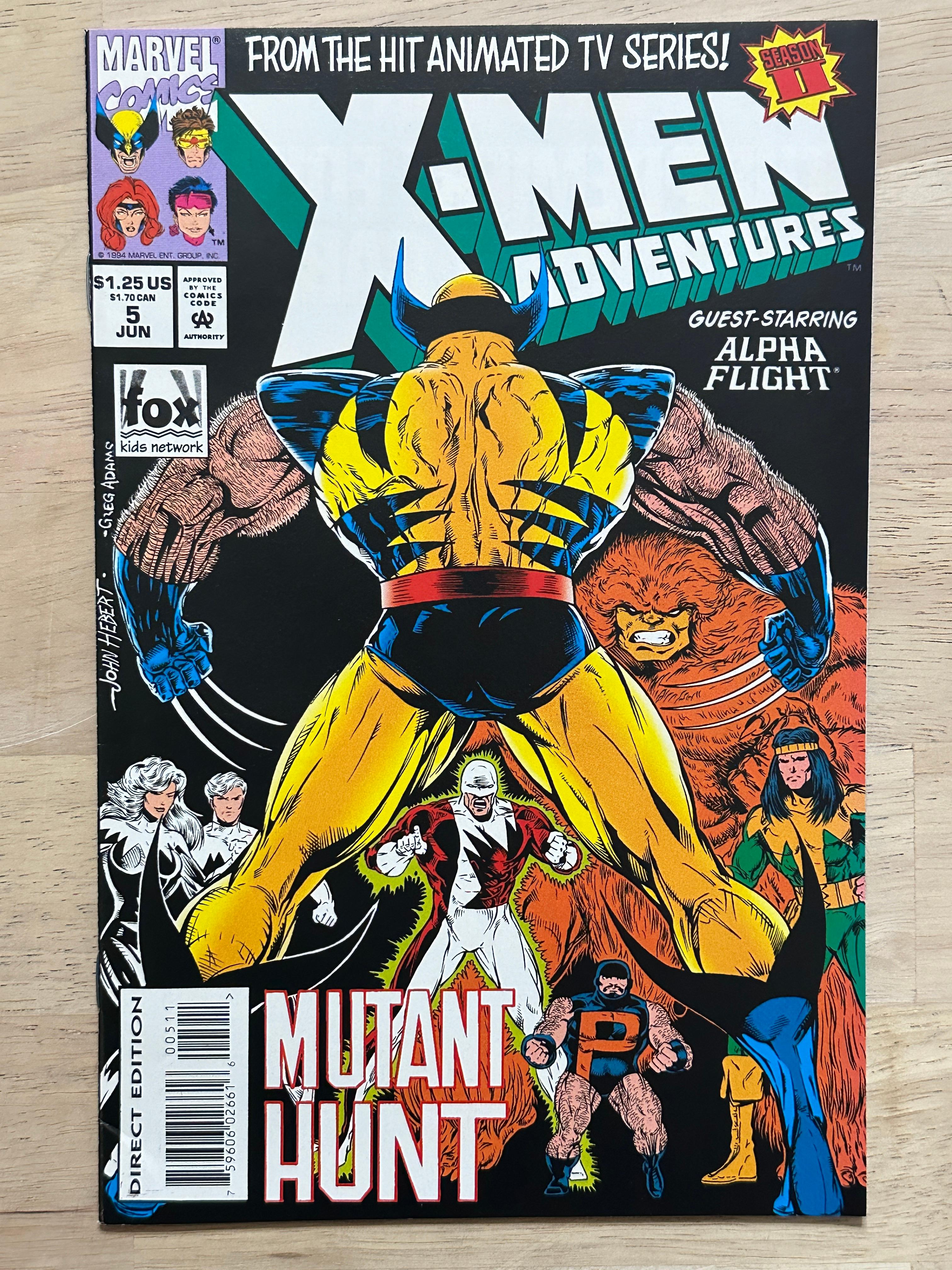 (8) Vintage Marvel X-Men Comics