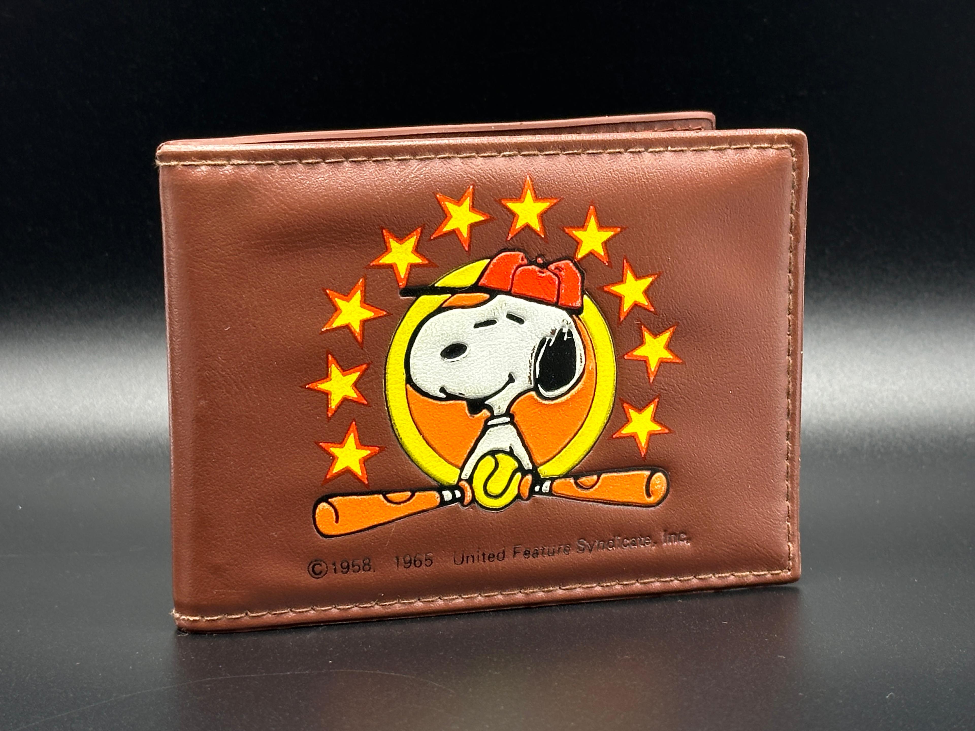 Vintage Kids Mickey Mouse and Peanuts Wallets