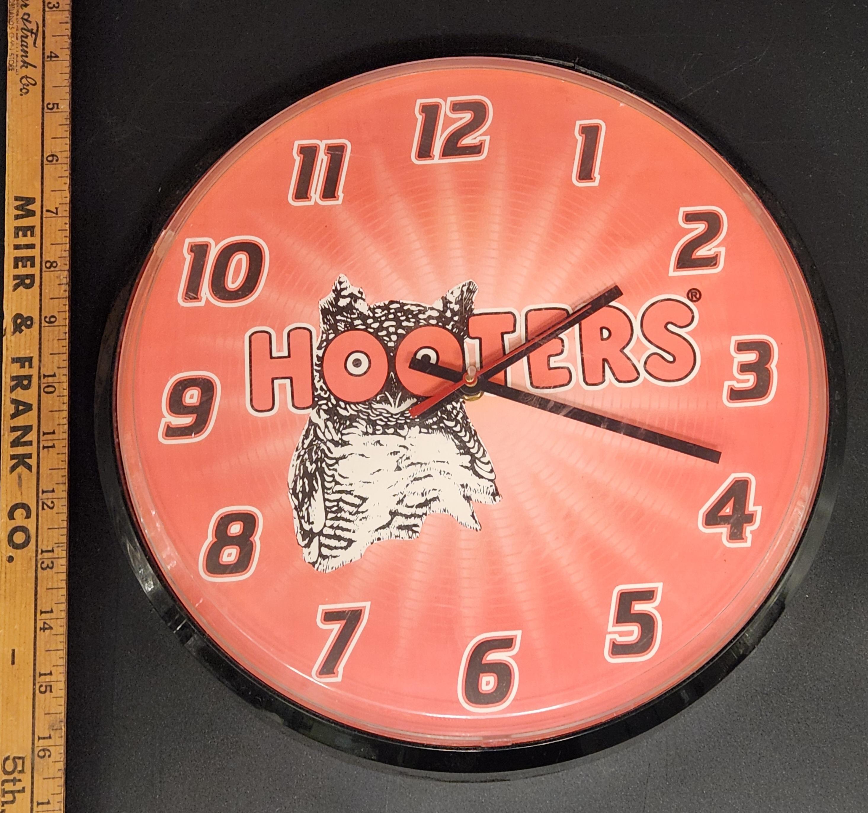 Hooters Decorative Wall Clock