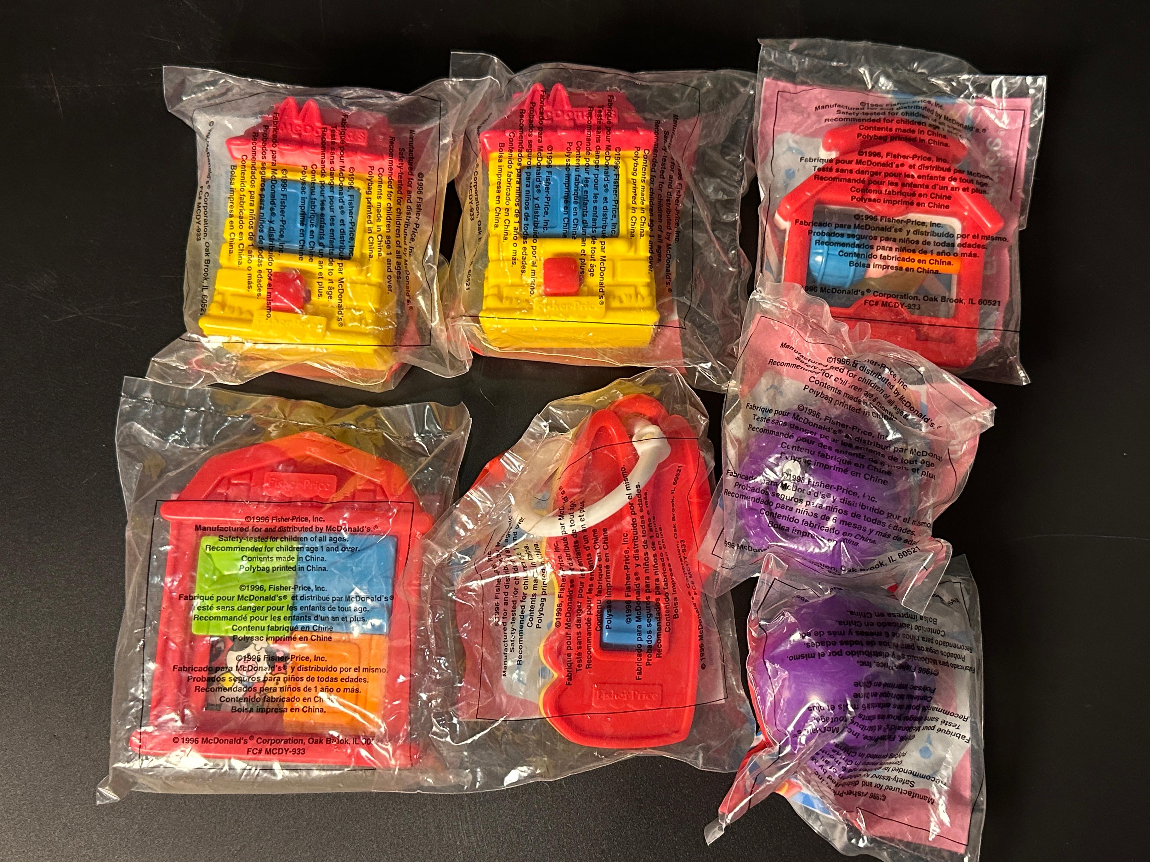 Collection of McDonalds Happy Meal Toys