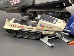 Vintage G.I. Joe (A Real American Hero) Toy Battle Vehicles by Hasbro