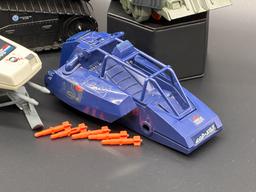 Vintage G.I. Joe (A Real American Hero) Toy Battle Vehicles by Hasbro