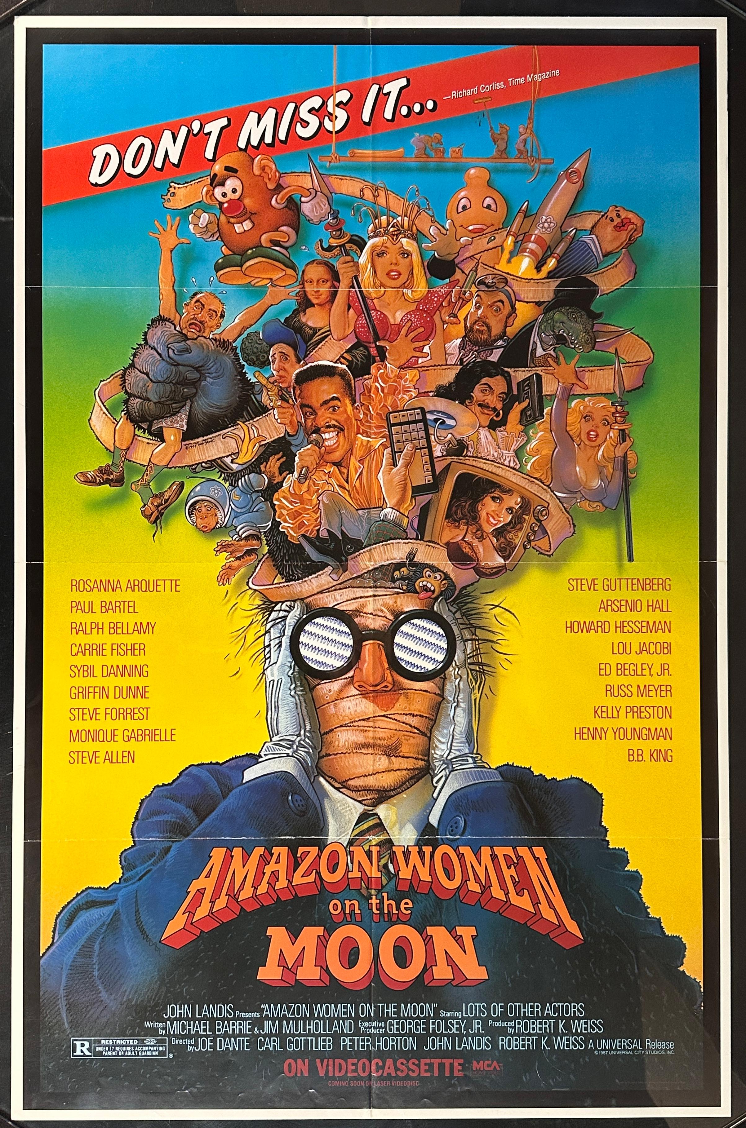1987 Amazon Women on the Moon Movie Poster