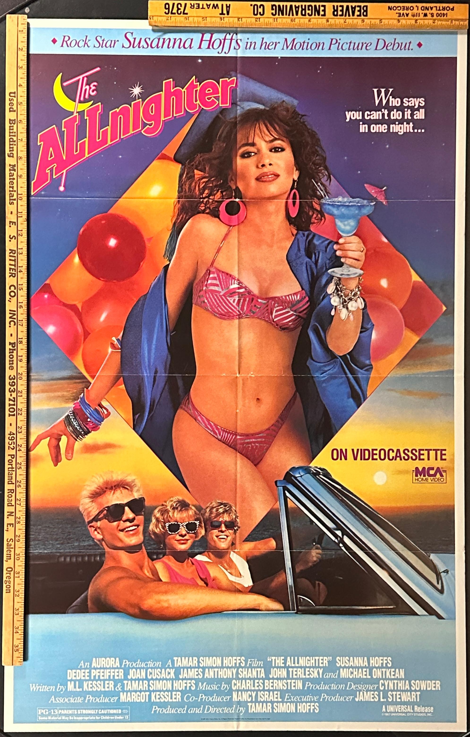 1987 The ALLnighter Movie Poster