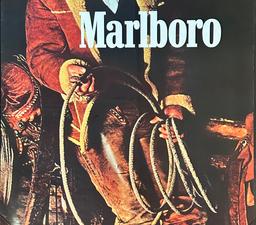 1985 Philip Morris Inc. Large Marlboro Poster