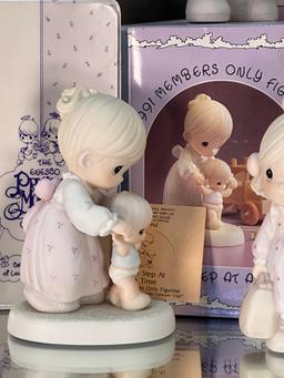 Precious Moments Figurine Collection with Tracking Book
