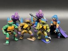 Misc. Vintage TMNT Teenage Mutant Ninja Turtles Action Figures