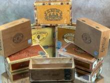 Various Cigar Boxes