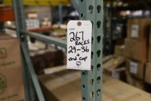 Pallet Racking Sections 29-36 & End Cap