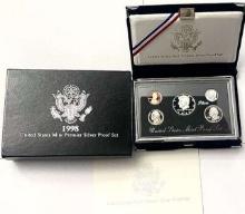 1998 U.S. Mint Premier Silver Proof Set (5-coins)
