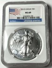 2013 American Silver Eagle NGC MS69