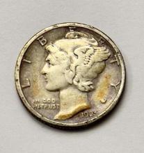 1925-S Mercury Silver Dime Fine