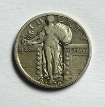 1928-S Standing Liberty Silver Quarter Fine