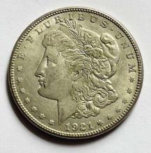 1921-S Morgan Silver Dollar MS63