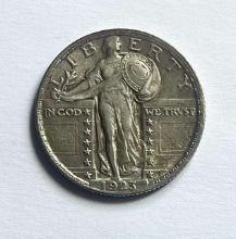 1923 Standing Liberty Silver Quarter MS58