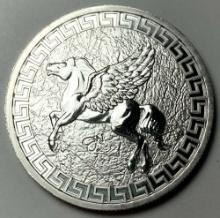 2022 St. Helena Pegasus 1 Ozt .999 Silver