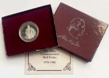 1982 U.S. Mint George Washington Commemorative Proof Silver Half Dollar