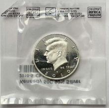 2010-S Kennedy Proof Silver Half Dollar Littleton Coin Company