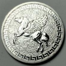 2022 St. Helena Pegasus 1 Ozt .999 Silver