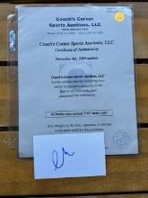AI PACINO SIGNED CARD CERTIFIED