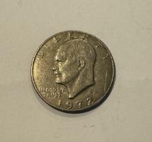 1972 $1 DOLLAR EISENHOWER COIN