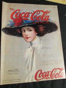 (5) Assorted Coca-Cola Catalogs