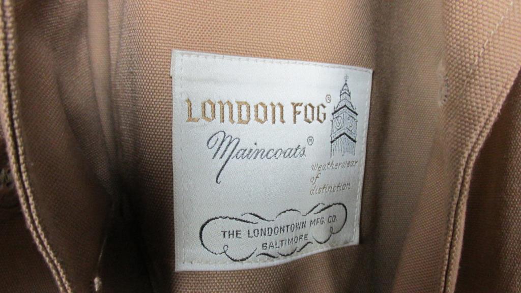 (2) London Fog Overcoats - LR