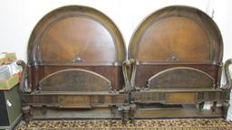 Pair of Antique Twin Beds - BR3