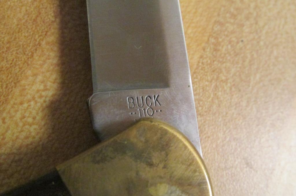 Buck Knife With Original Box & Paperwork