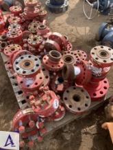 (20) Assortment of 10K Flanges, Flange to 1502 4" Connections