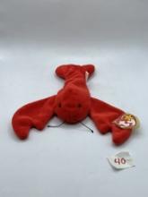 Pinchers the lobster beanie baby