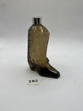 cowboy boot avon bottle