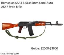 Romanian SAR3 5.56x45mm Semi-Auto Rifle