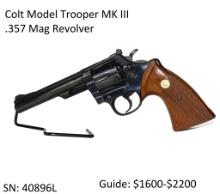 Colt Trooper Model MK III .357 Mag Revolver