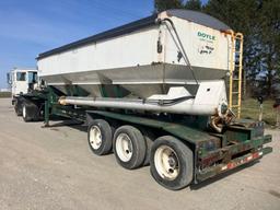 2011 Doyle Tri-Axle Side Discharge Tender Trailer