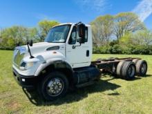 2006 INTERNATIONAL 7600  T/A Cab & Chassis